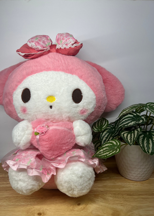 🌸 Rosy Snuggle Bunny Plush